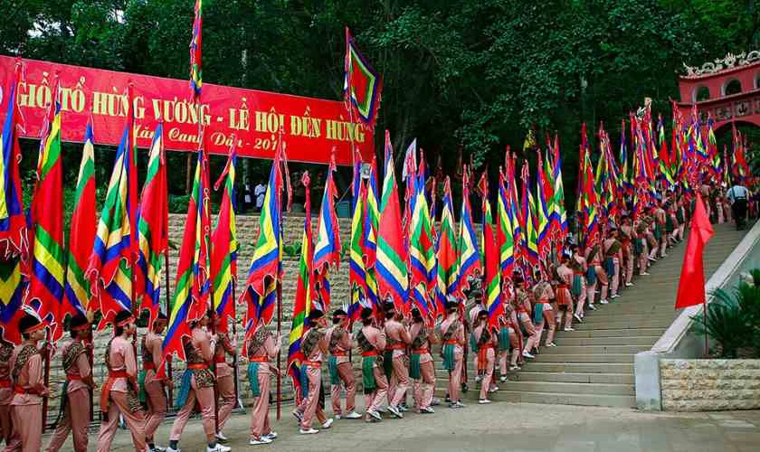 STT Giỗ tổ Hùng Vương 2025 bằng thơ