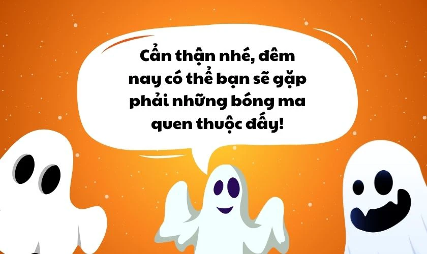 STT Halloween chất nhất