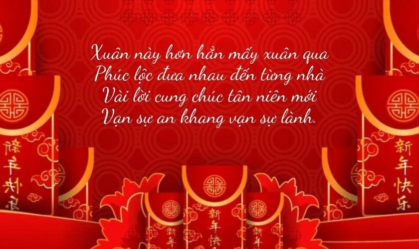 Thơ đăng mùng 4 Tết 2025 giúp bạn tạo ấn tượng với người khác