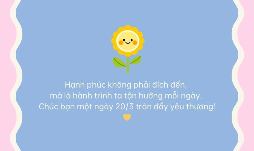 STT ng&agrave;y Quốc tế Hạnh ph&uacute;c 20/3/2025 ngắn gọn