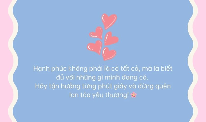 STT ng&agrave;y Quốc tế Hạnh ph&uacute;c 20/3/2025 hay, &yacute; nghĩa