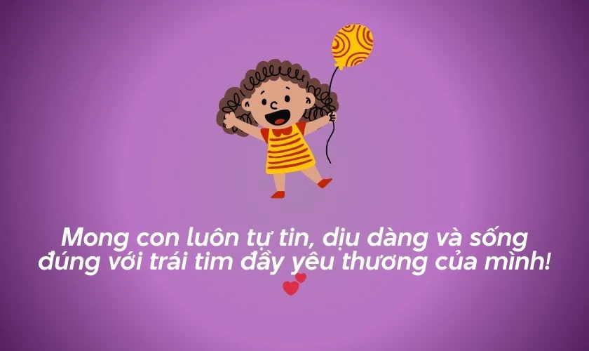 STT ngày Quốc tế thiếu nhi 2025 dành tặng bé gái