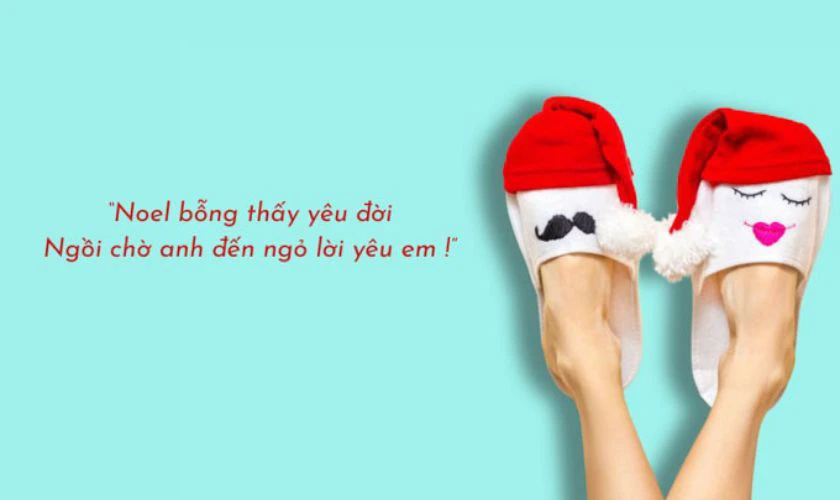 STT Noel kèm hình ảnh hài hước