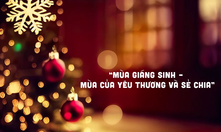 STT Noel ngắn gọn, STT giáng sinh ý nghĩa 2025