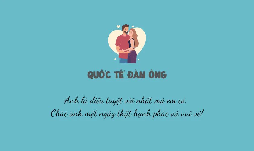 STT dành cho chồng, người yêu