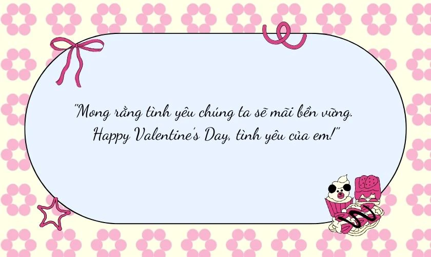 STT Valentine trắng dành cho bạn trai