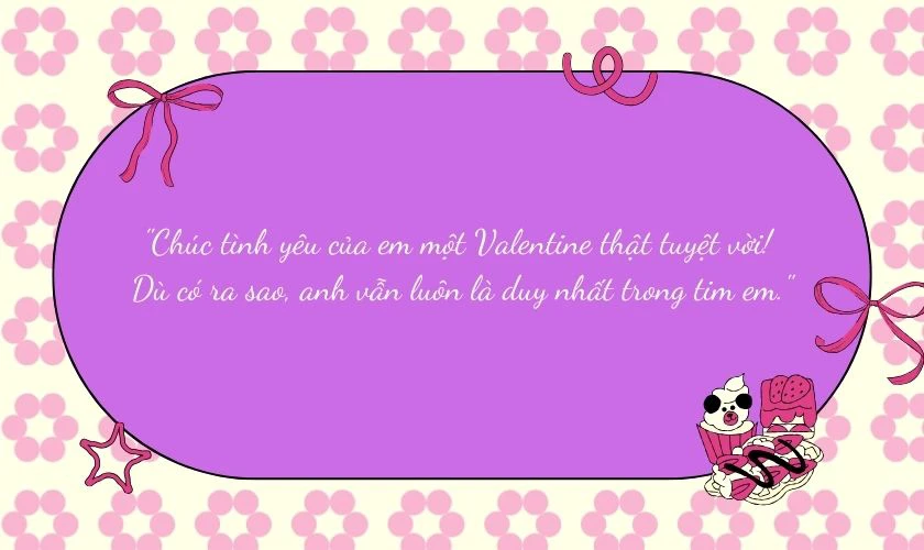 STT chúc ngày lễ Valentine hay nhất 2025