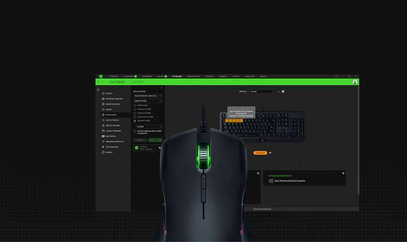 Sử dụng phần mềm Razer Synapse 3 điều khiển chuột thay bàn phím trên laptop