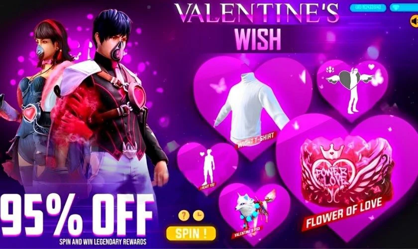 Sự kiện Valentine FF là gì