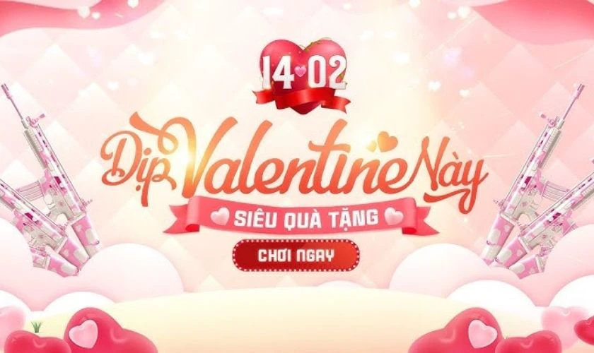 Sự kiện Valentine FF bắt đầu khi nào