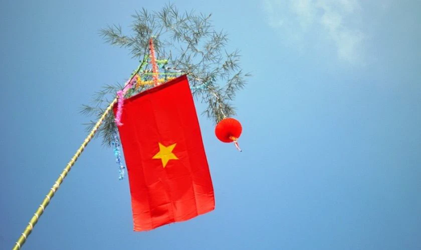 Sự Tích Cây Nêu Ngày Tết 2026 Bính Ngọ Cho Bé, Trẻ Mầm Non Hình Ảnh Cây Nêu Ấn Tượng Độc Đáo