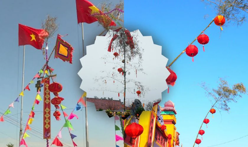 Sự Tích Cây Nêu Ngày Tết 2026 Bính Ngọ Cho Bé, Trẻ Mầm Non Hình Ảnh Cây Nêu Ấn Tượng Độc Đáo 2026