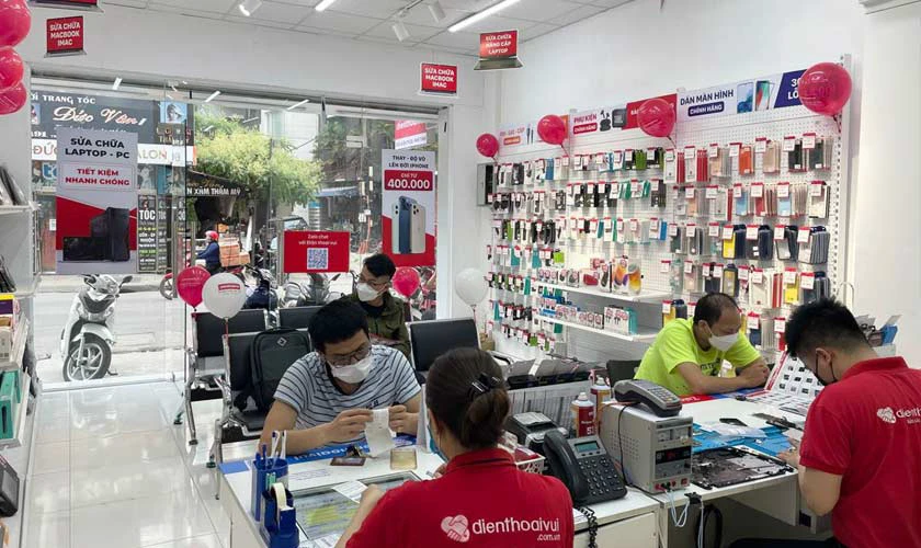 Cửa hàng sửa điện thoại uy tín quận Hoàng Mai