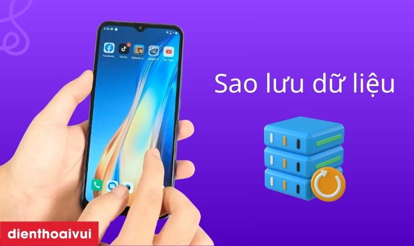 Sao lưu dữ liệu điện thoại Tecno trước khi sửa