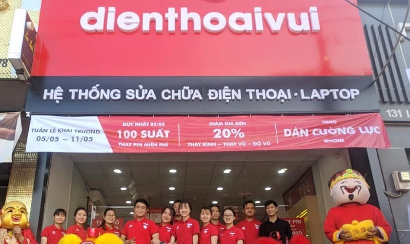 Ưu điểm khi sửa điện thoại quận 9 tại Điện Thoại Vui