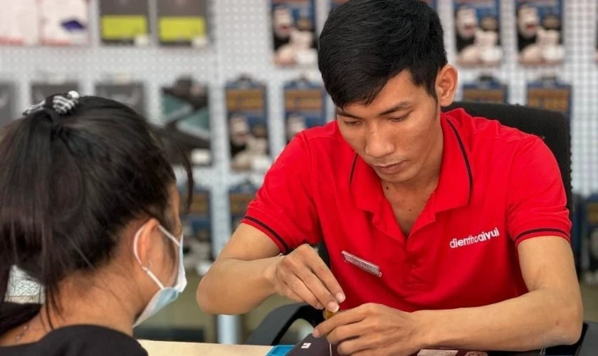 Quy trình sửa điện thoại quận 9 tại Điện Thoại Vui