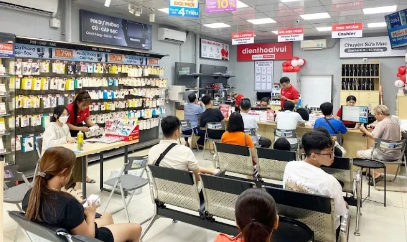 Ưu điểm khi sửa điện thoại quận Bình Tân tại Điện Thoại Vui