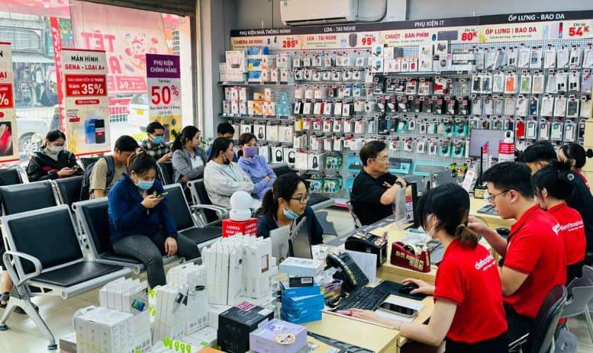 Quy trình sửa điện thoại quận Hà Đông tại Điện Thoại Vui