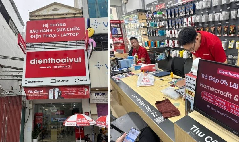 Sửa điện thoại quận Hai Bà Trưng ở đâu uy tín?