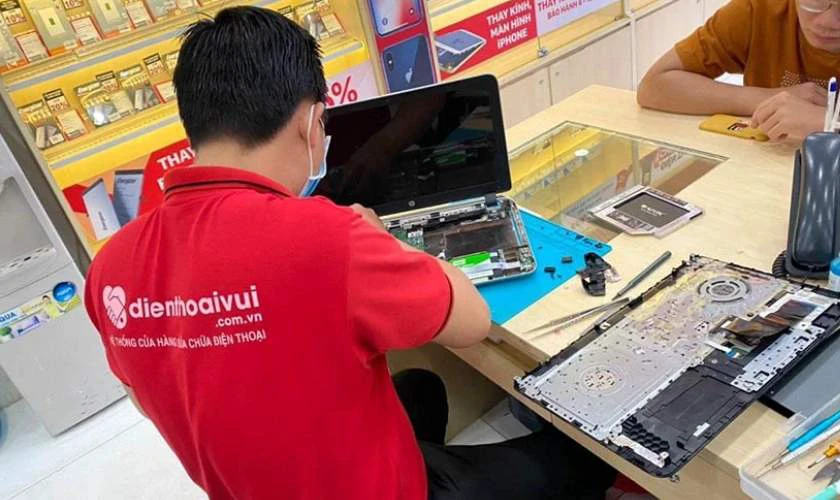 Quy trình sửa laptop quận 1 tại Điện Thoại Vui