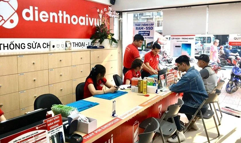 Quy trình sửa laptop quận 4 tại Điện Thoại Vui