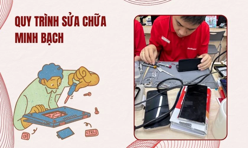 Quy trình sửa chữa minh bạch
