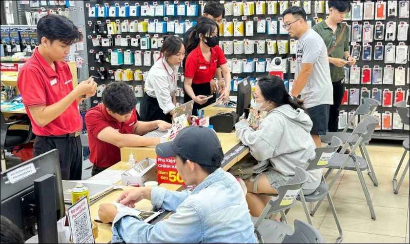 Quy trình sửa laptop quận Long Biên tại Điện Thoại Vui