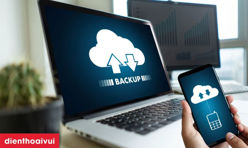 Sao lưu dữ liệu trước khi sửa laptop