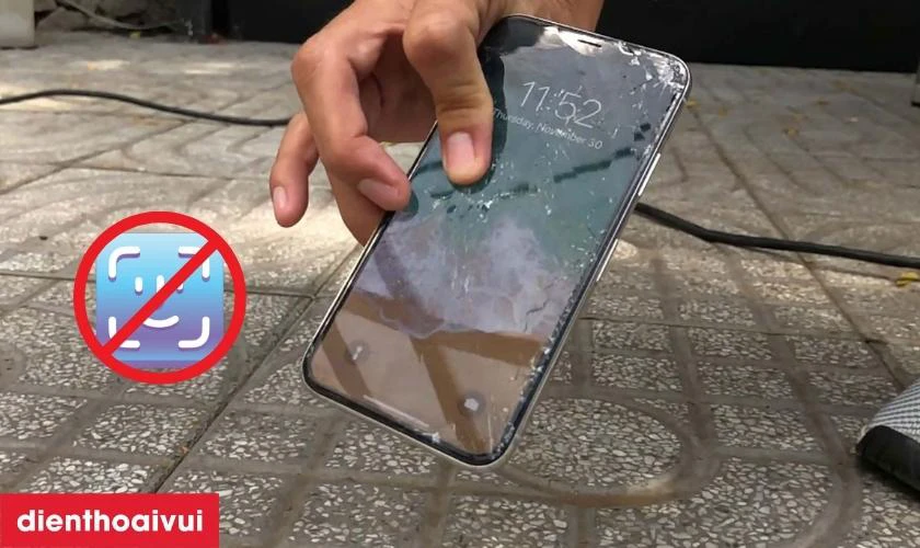 Một số nguyên nhân phổ biến khiến Face ID hư hỏng