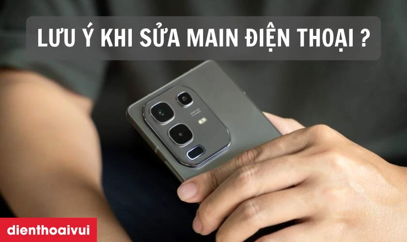 Những lưu &yacute; khi sửa main điện thoại Infinix