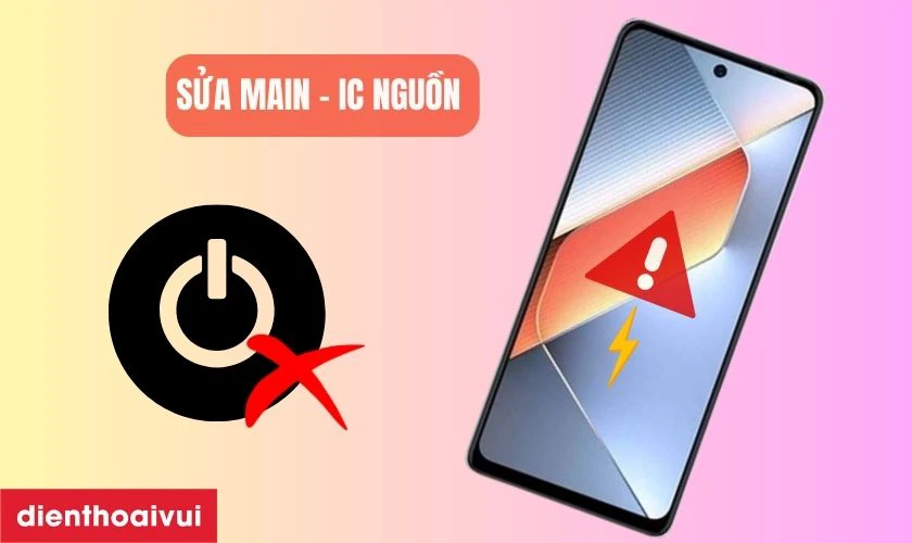 Sửa main - IC Nguồn điện thoại Tecno