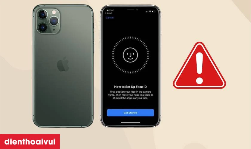 Dấu hiệu nhận biết iPhone 11 Pro Max bị lỗi Face ID