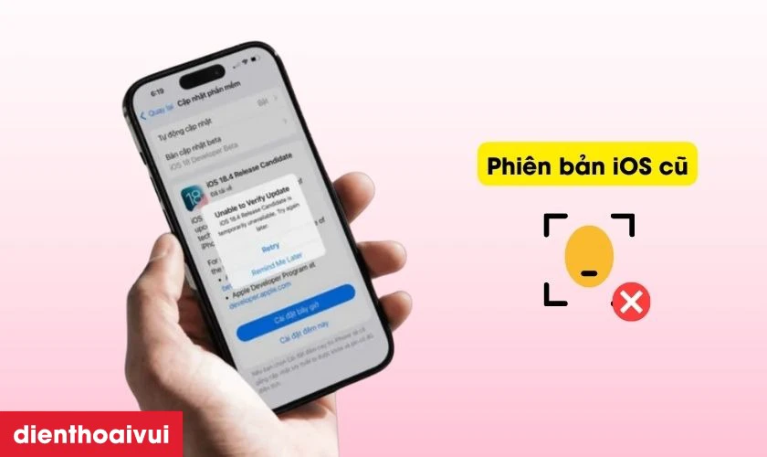 Nguy&ecirc;n nh&acirc;n iPhone 16 bị m&acirc;́t Face ID