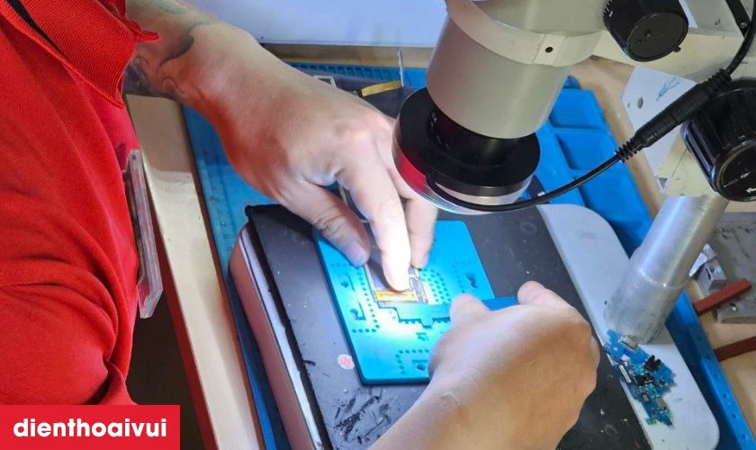 Quy tr&igrave;nh sửa main IC Audio