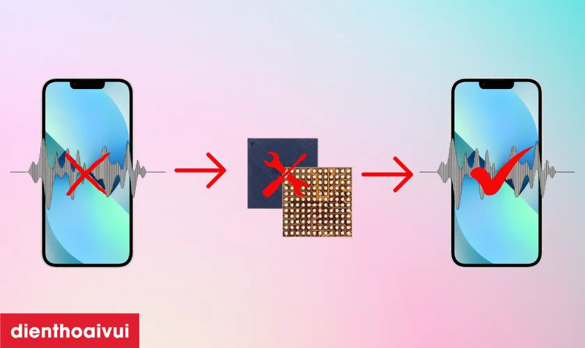 Sửa main - IC audio iPhone 13 là gì?