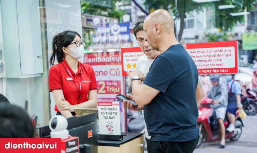 Quy trình sửa main - IC audio iPhone 13 tại Điện Thoại Vui