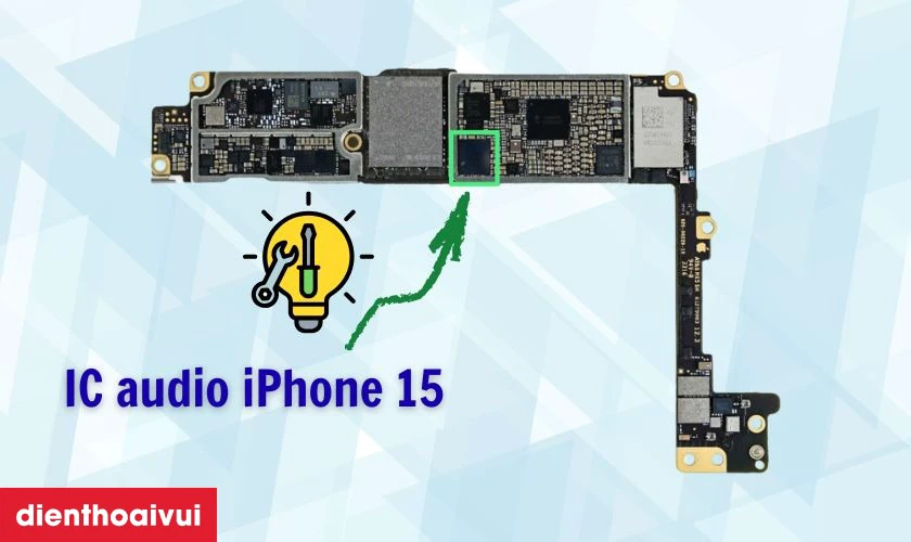 Sửa main - IC audio iPhone 15
