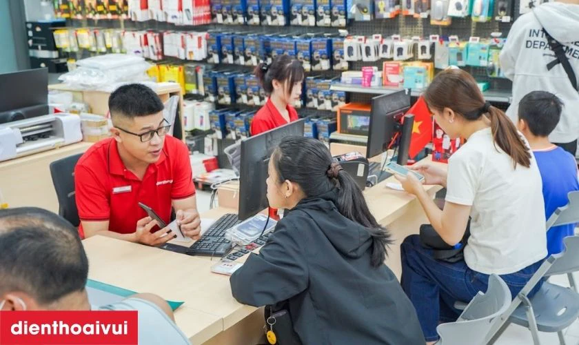 Quy trình sửa main - IC cảm biến tại Điện Thoại Vui