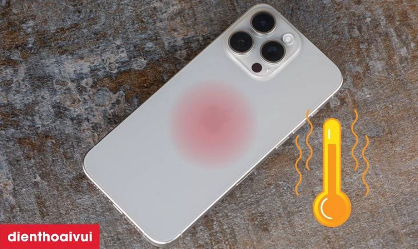 Nguyên nhân iPhone 15 Pro Max bị lỗi IC cảm biến