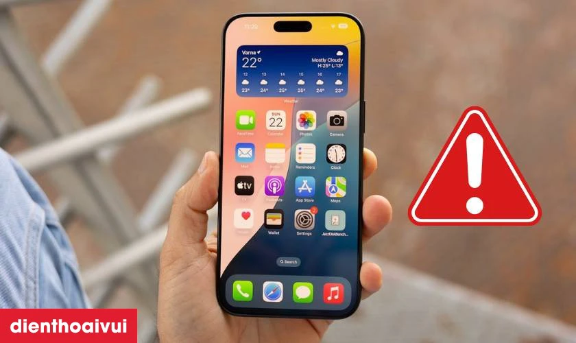 Dấu hiệu iPhone 17 Pro bị hỏng IC cảm biến