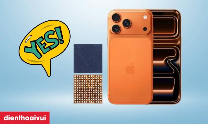 Có nên sửa main - IC cảm biến iPhone 17 Pro Max không?