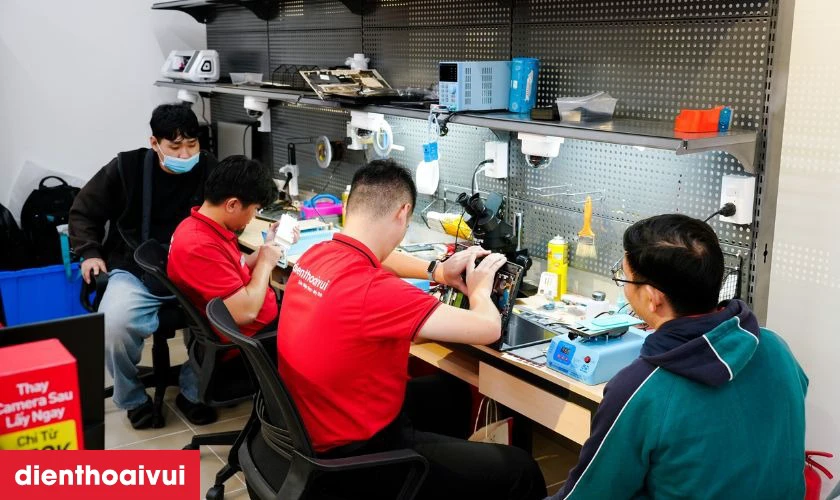 Quy tr&igrave;nh sửa main IC Camera điện thoại Google Pixel chuy&ecirc;n nghiệp tại Điện Thoại Vui