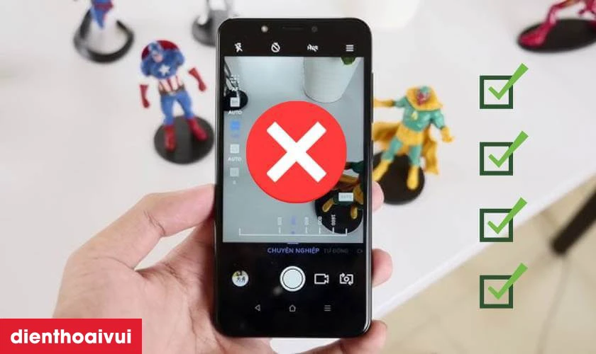 Những lưu &yacute; khi sửa main IC camera điện thoại Vsmart