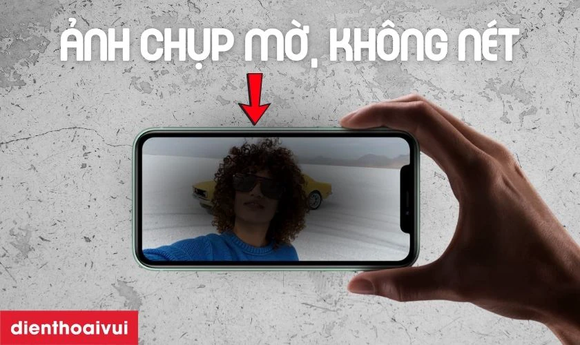 Dấu hiệu iPhone 11 bị hư IC camera