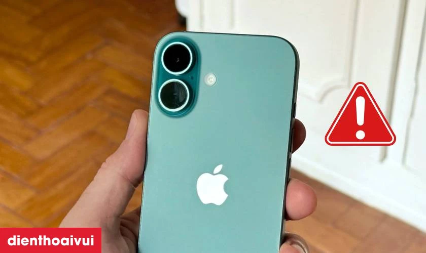 Dấu hiệu iPhone 16 Plus bị hỏng IC cảm biến