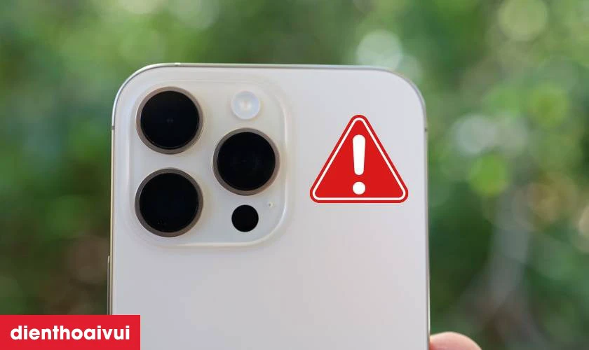 Dấu hiệu iPhone 16 Pro bị hỏng IC cảm biến