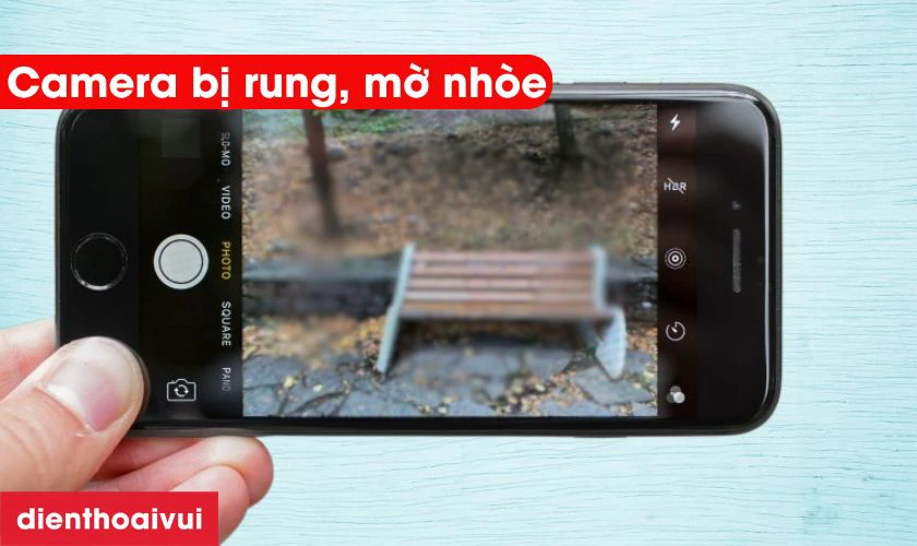Dấu hiệu iPhone 7 bị hư IC camera