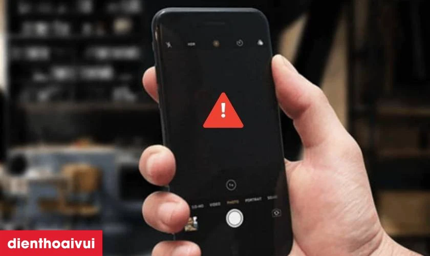 Dấu hiệu iPhone 8 bị hư IC camera