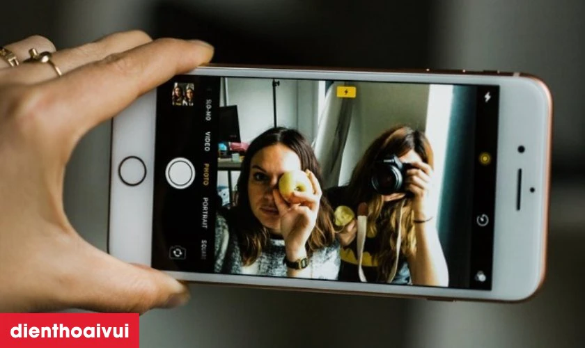 Dấu hiệu iPhone 8 Plus bị hư IC camera