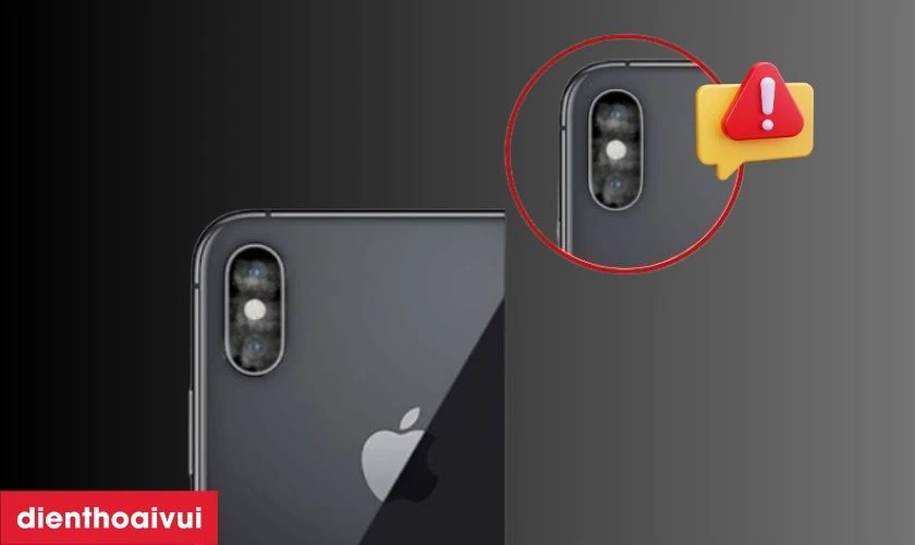 Dấu hiệu iPhone XS Max bị hư IC camera